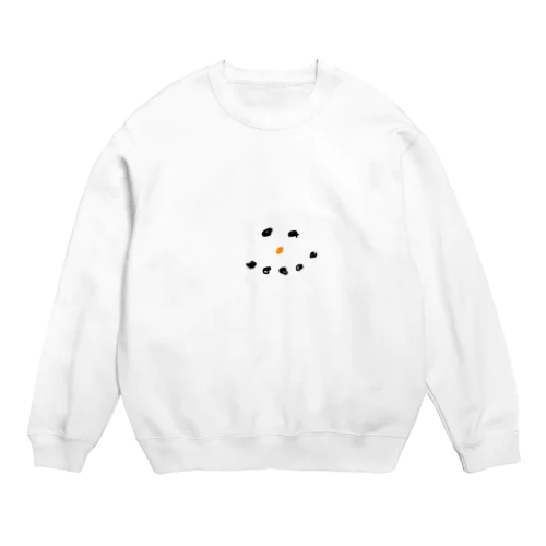 ラクガキ ゆきばるまん Crew Neck Sweatshirt