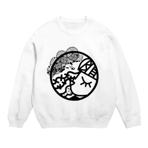 みッくス「ロゴ」 Crew Neck Sweatshirt