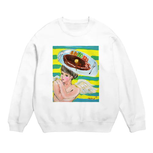 ステーキガール Crew Neck Sweatshirt