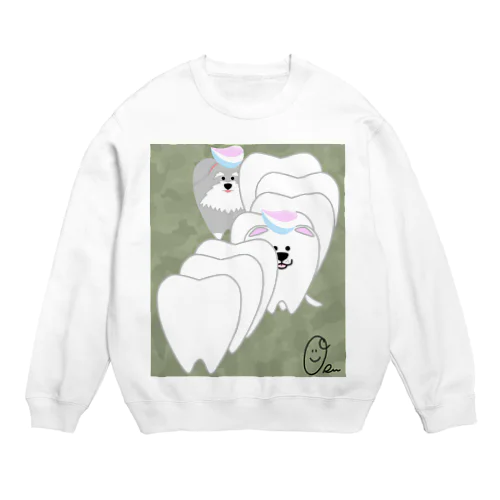 かくれんぼけんしんくん Crew Neck Sweatshirt