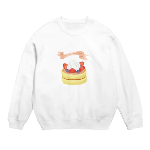 フルーツパンケーキ Crew Neck Sweatshirt