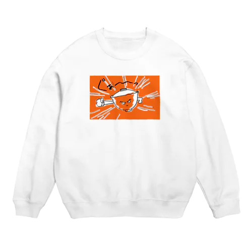 ぐぁ〜っ丼 Crew Neck Sweatshirt