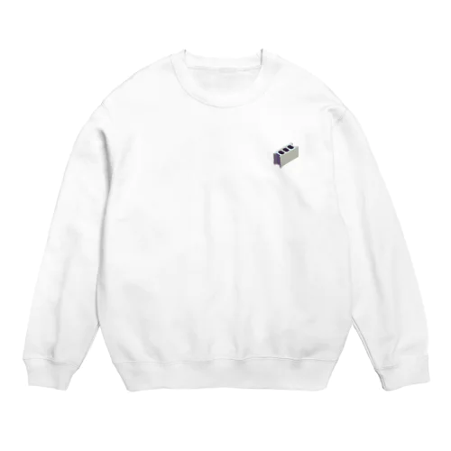 こんくりーとぶろっく Crew Neck Sweatshirt