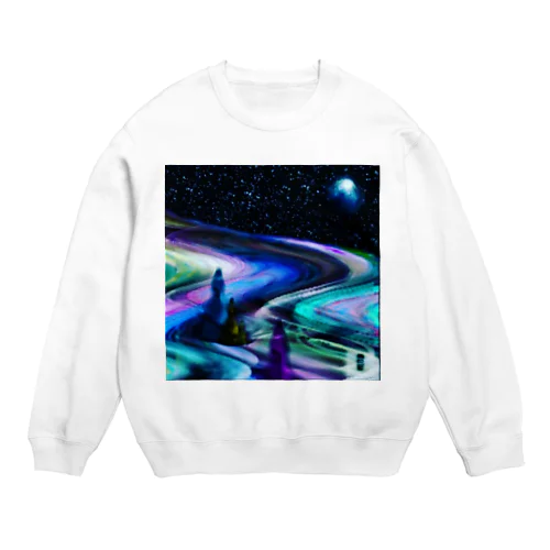 虹の星 Crew Neck Sweatshirt