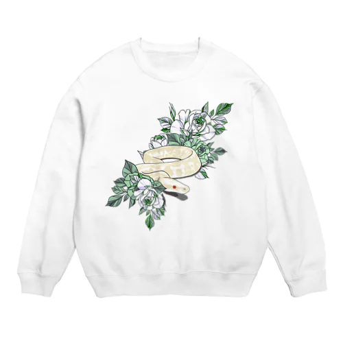 おもちと一緒にお出かけ♡ Crew Neck Sweatshirt