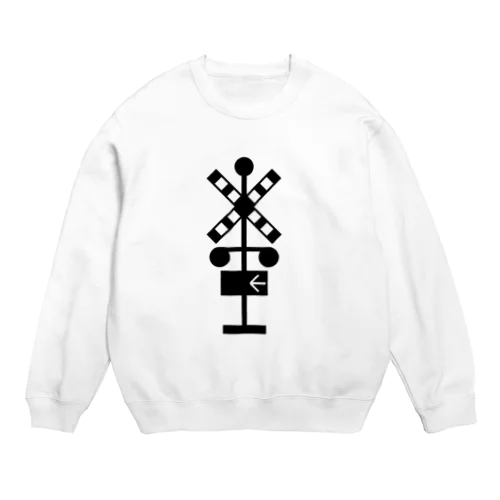 踏切 Crew Neck Sweatshirt