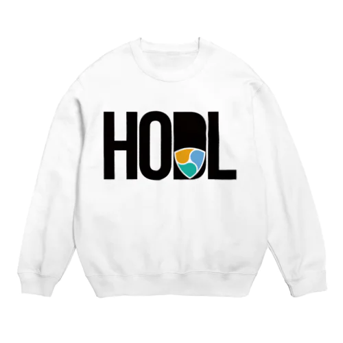 HODL XEM #2 Blackfont Crew Neck Sweatshirt