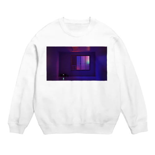 ネオン街の部屋。 Crew Neck Sweatshirt