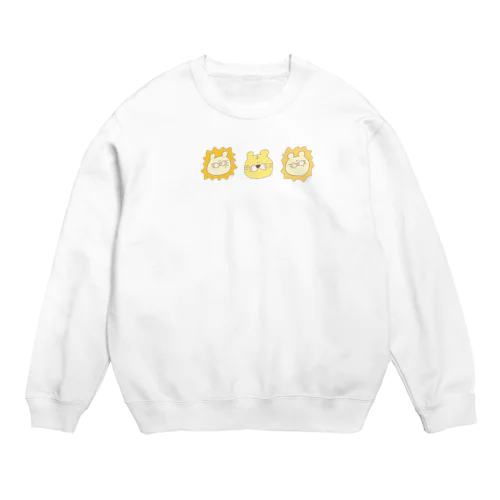 どうぶつぐみ みつご Crew Neck Sweatshirt