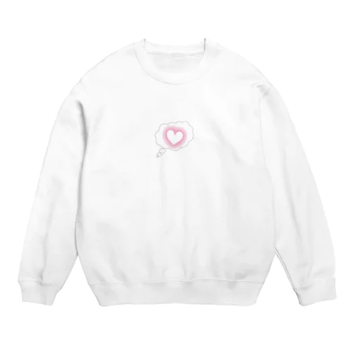 愛は心に Crew Neck Sweatshirt