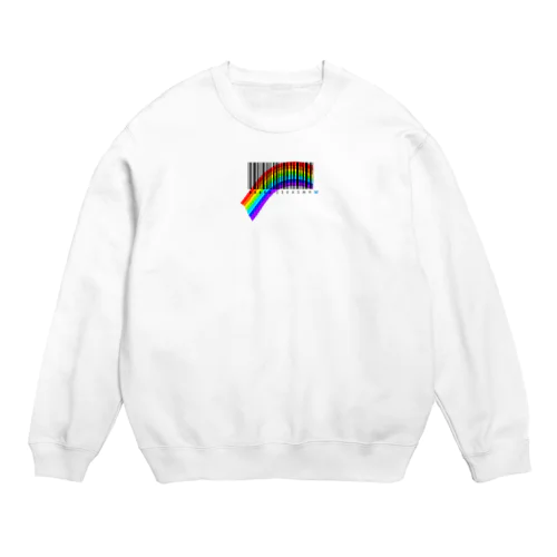 230ASMR バーコードロゴ Crew Neck Sweatshirt