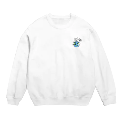 ねこユニバース Crew Neck Sweatshirt