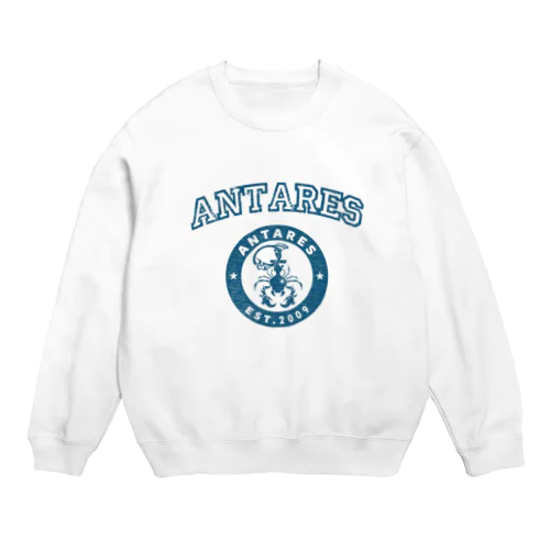 Antares University風　単色 Crew Neck Sweatshirt