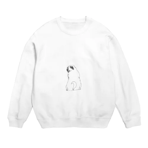 もちぱぐ Crew Neck Sweatshirt