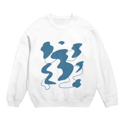 うにゃうにゃ Crew Neck Sweatshirt