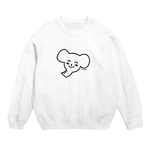 ゾウさん Crew Neck Sweatshirt