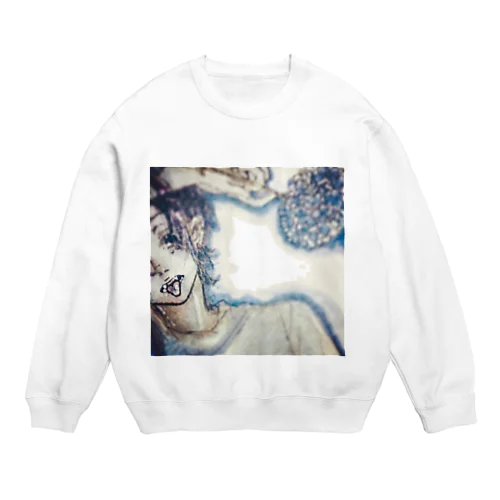 紫陽花くん Crew Neck Sweatshirt