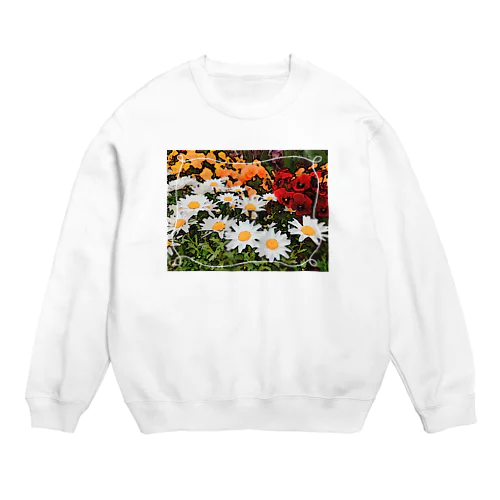 Flower Garden Crew Neck Sweatshirt