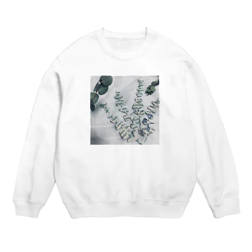 洋書ペーパーのユーカリ Crew Neck Sweatshirt