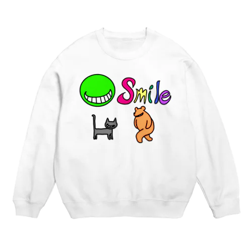 Smile Crew Neck Sweatshirt