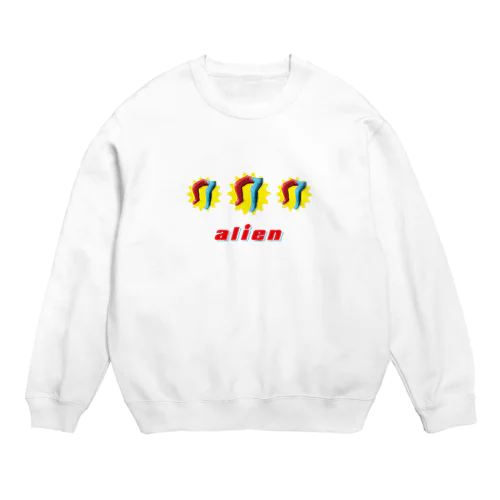 alien Crew Neck Sweatshirt