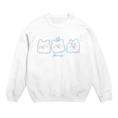 ちろべびpeace Crew Neck Sweatshirt