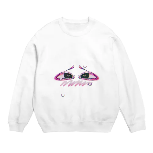 貴方さえ居れば私はそれで幸せ Crew Neck Sweatshirt