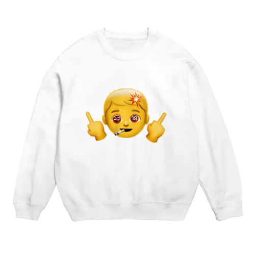 小学生level100 Crew Neck Sweatshirt