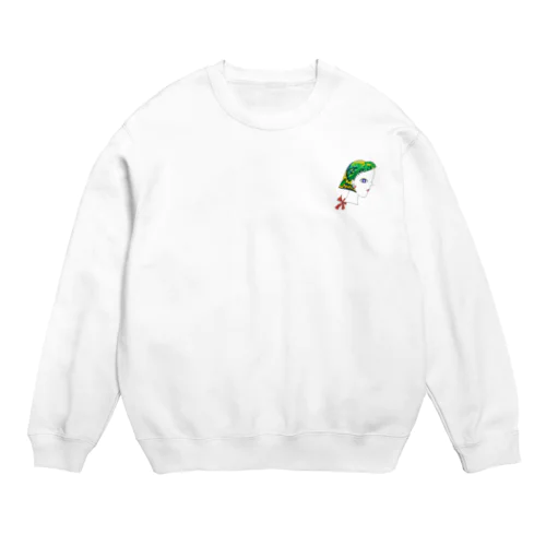 新緑の乙女 Crew Neck Sweatshirt