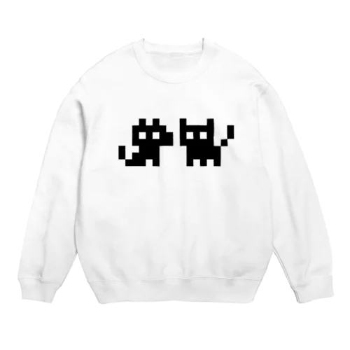 INUNEKOしろいろ Crew Neck Sweatshirt