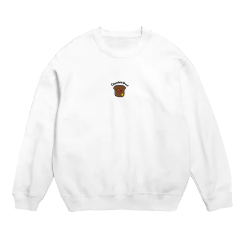 チョコパン  Crew Neck Sweatshirt