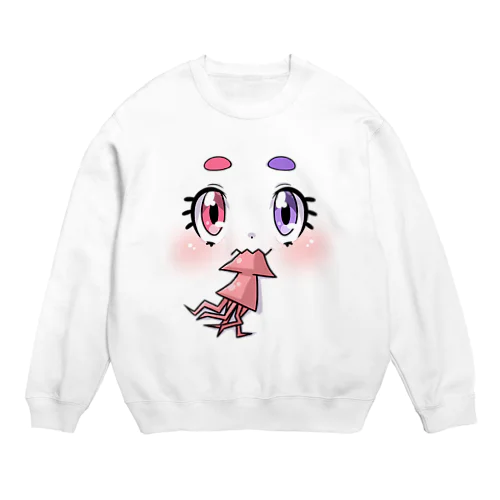 かお Crew Neck Sweatshirt