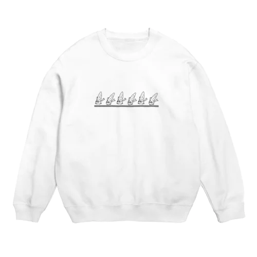 ランニングヤドカリ Crew Neck Sweatshirt