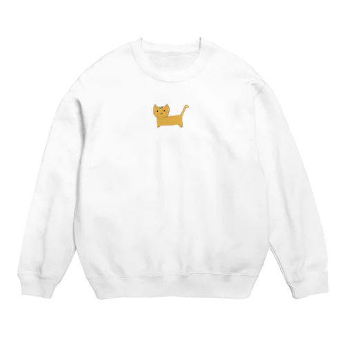 ねこさんといっしょ。 Crew Neck Sweatshirt