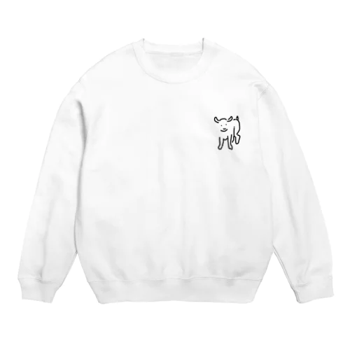 山羊飼う Crew Neck Sweatshirt