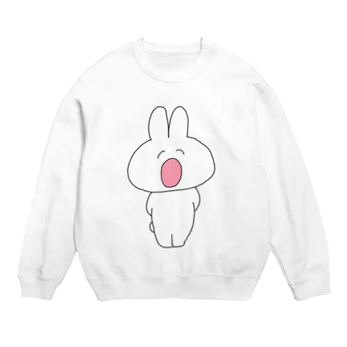 スナックくまちゃんうさこカラー Crew Neck Sweatshirt