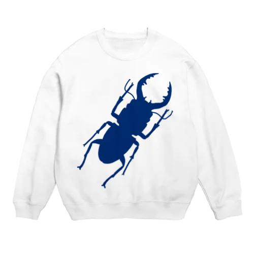 クワガタ Crew Neck Sweatshirt