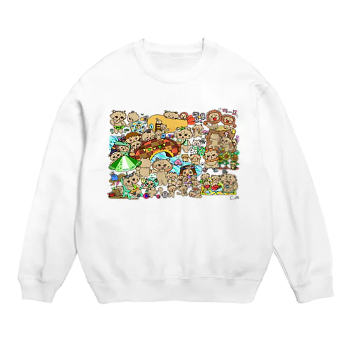 フルオーダーイラスト商品見本 Crew Neck Sweatshirt