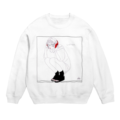 LISTEN Crew Neck Sweatshirt