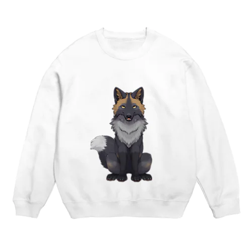 喰(くう)＠ギンギツネ Crew Neck Sweatshirt