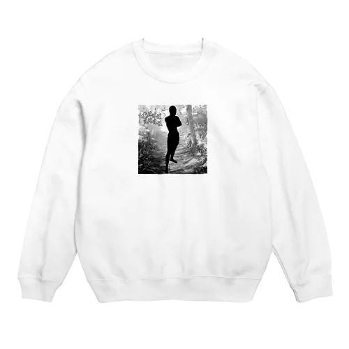 who are you？ Crew Neck Sweatshirt