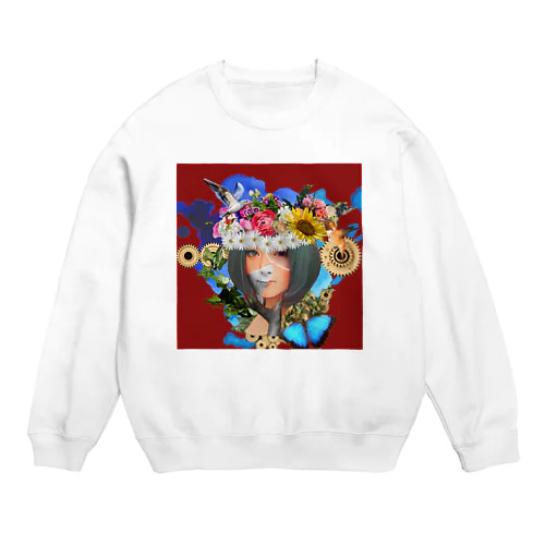 機械少女は電気羊の夢を見る Crew Neck Sweatshirt