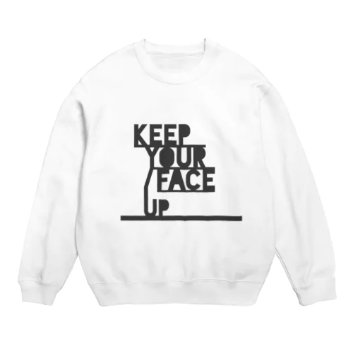 なんかかっこいい英語 Crew Neck Sweatshirt