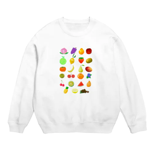 フルーツいっぱい Crew Neck Sweatshirt