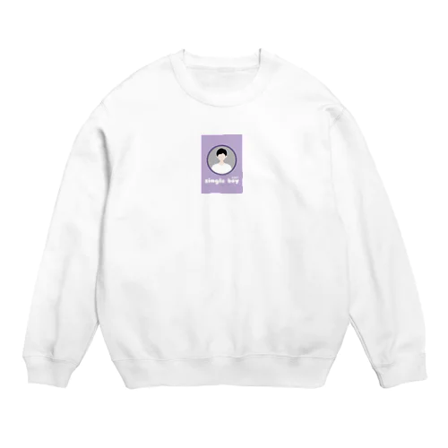 独身男子 Crew Neck Sweatshirt