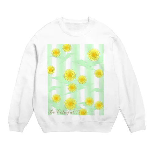 春色【たんぽぽ】 Crew Neck Sweatshirt