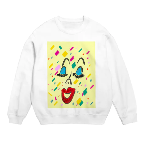 confetti Crew Neck Sweatshirt