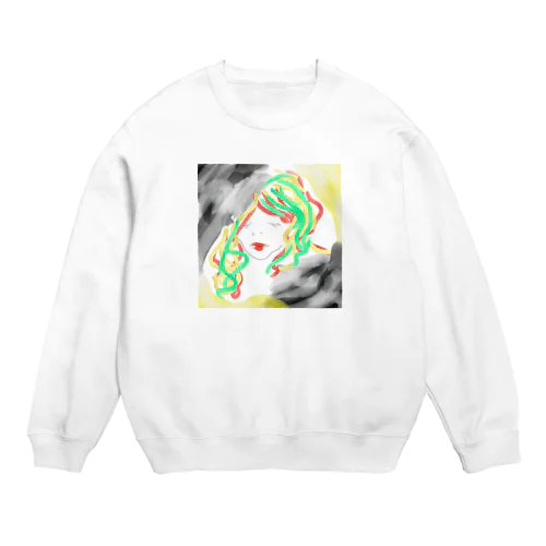 ぱっ Crew Neck Sweatshirt