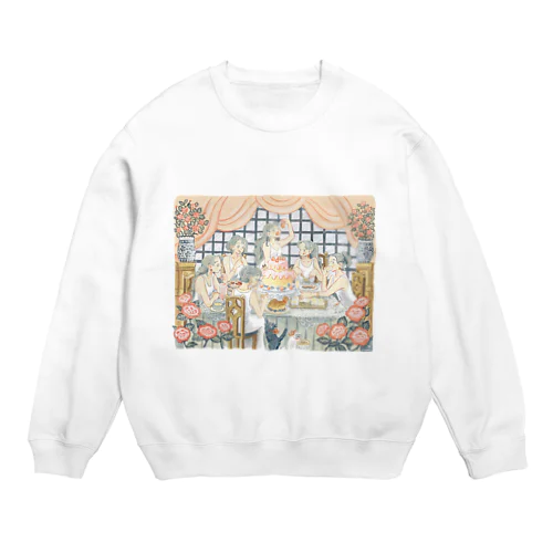 食欲のしもべたち Crew Neck Sweatshirt