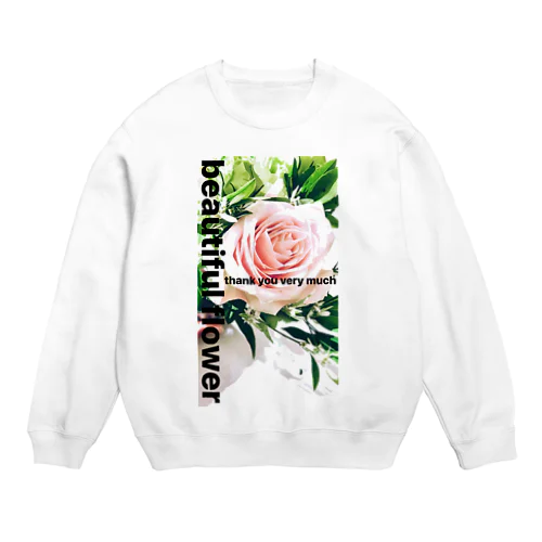 beautifulflower Crew Neck Sweatshirt